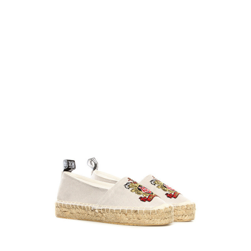 Espadrille Moschino Love grey
